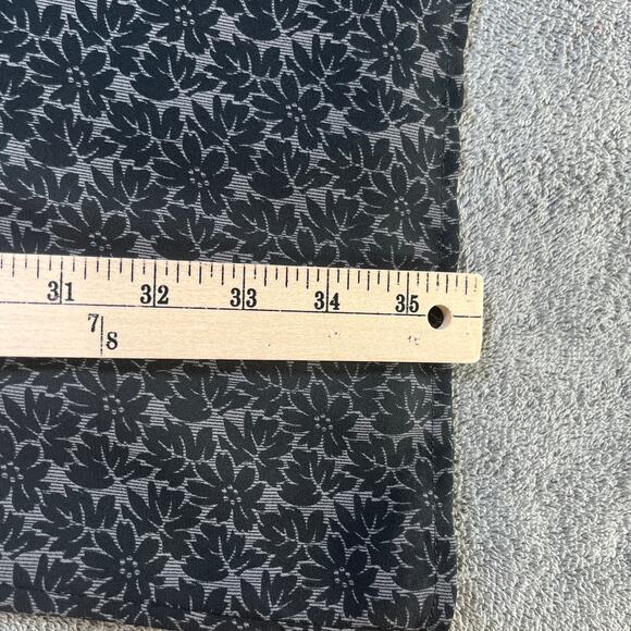 Vintage Old Navy Slip Dress Womens 4 Black Floral Sleeveless‎ Y2K Fairy Grunge - Picture 8 of 9